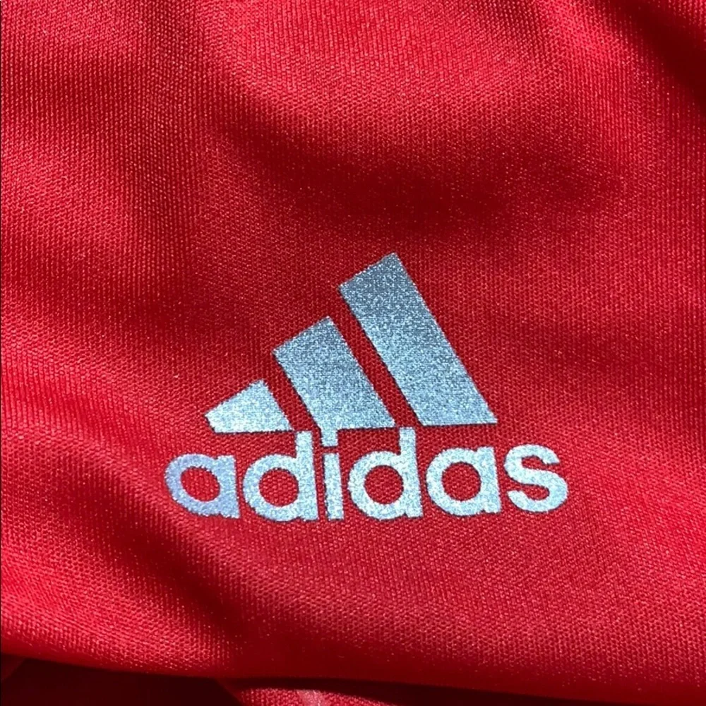Adidas MLS  Red Bulls Soccer T-shirt. Size L.
